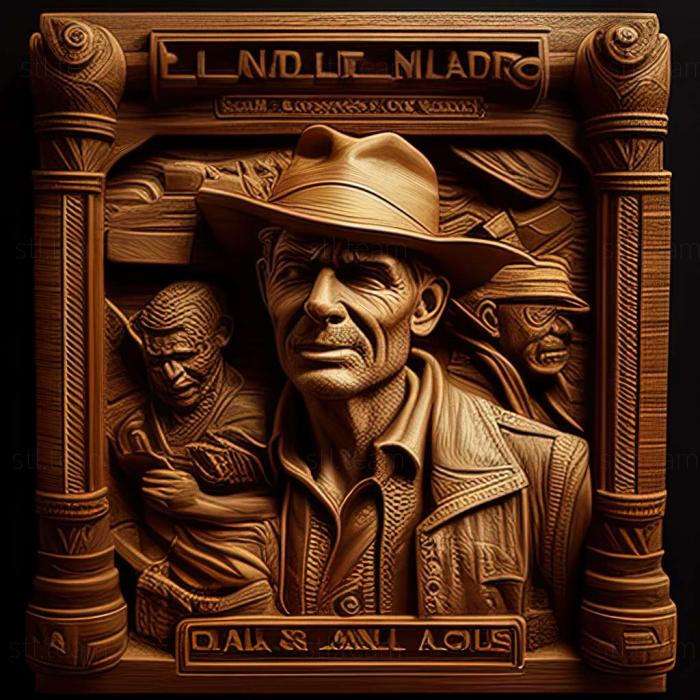 3D model Indiana Jones and the Fate of Atlantis game (STL)